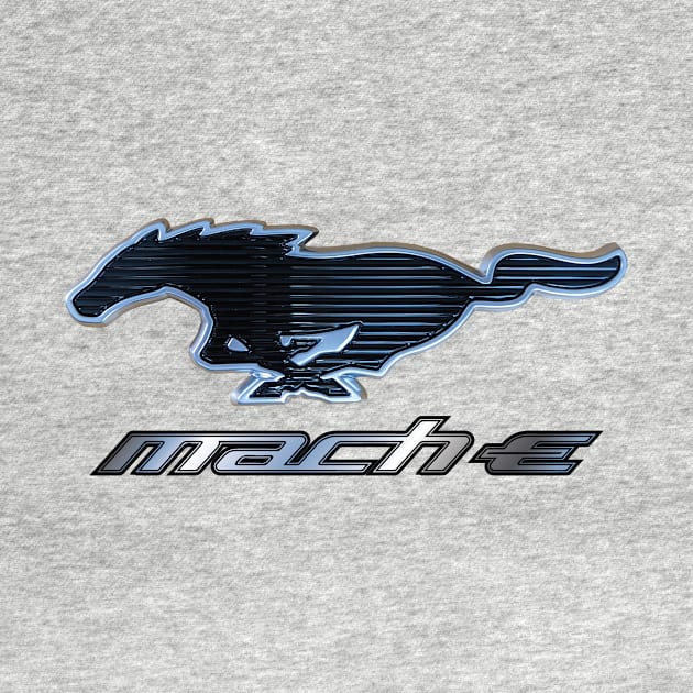 Mustang Mach-E Pony Badge by zealology